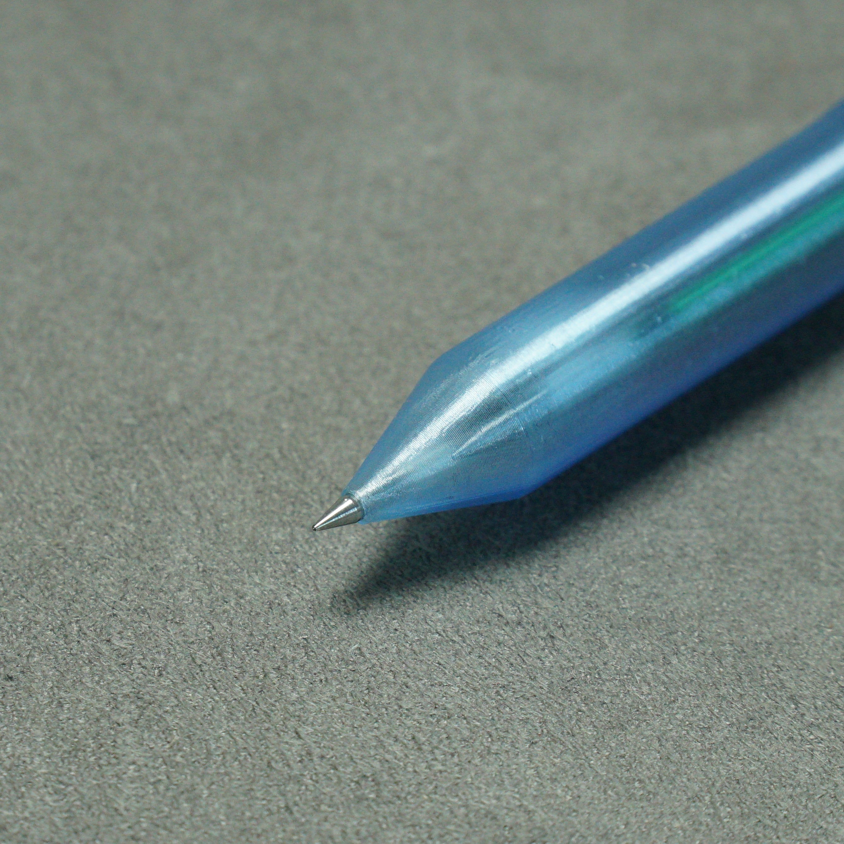 マニュアルトランスミッションペン - ブルー