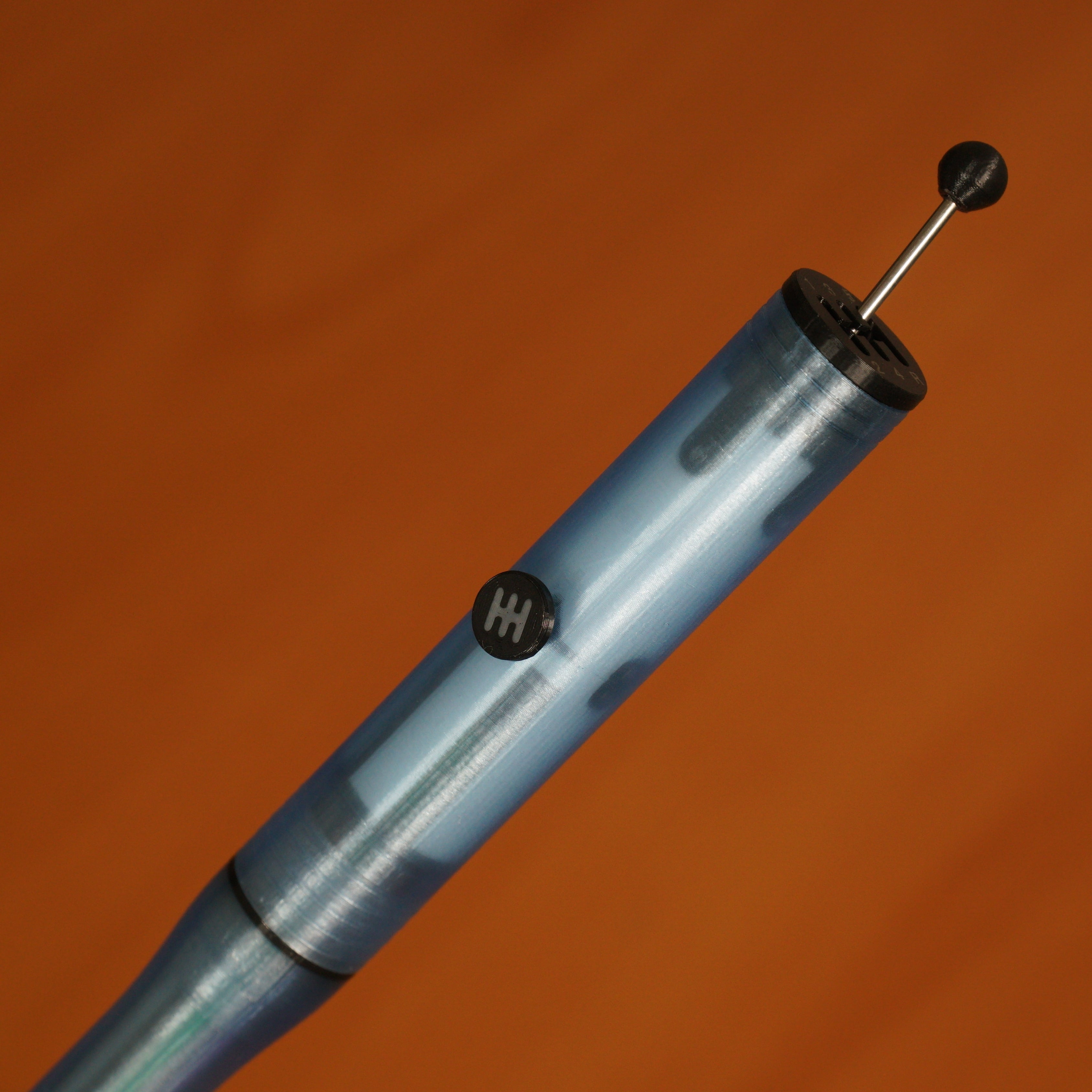 マニュアルトランスミッションペン - ブルー