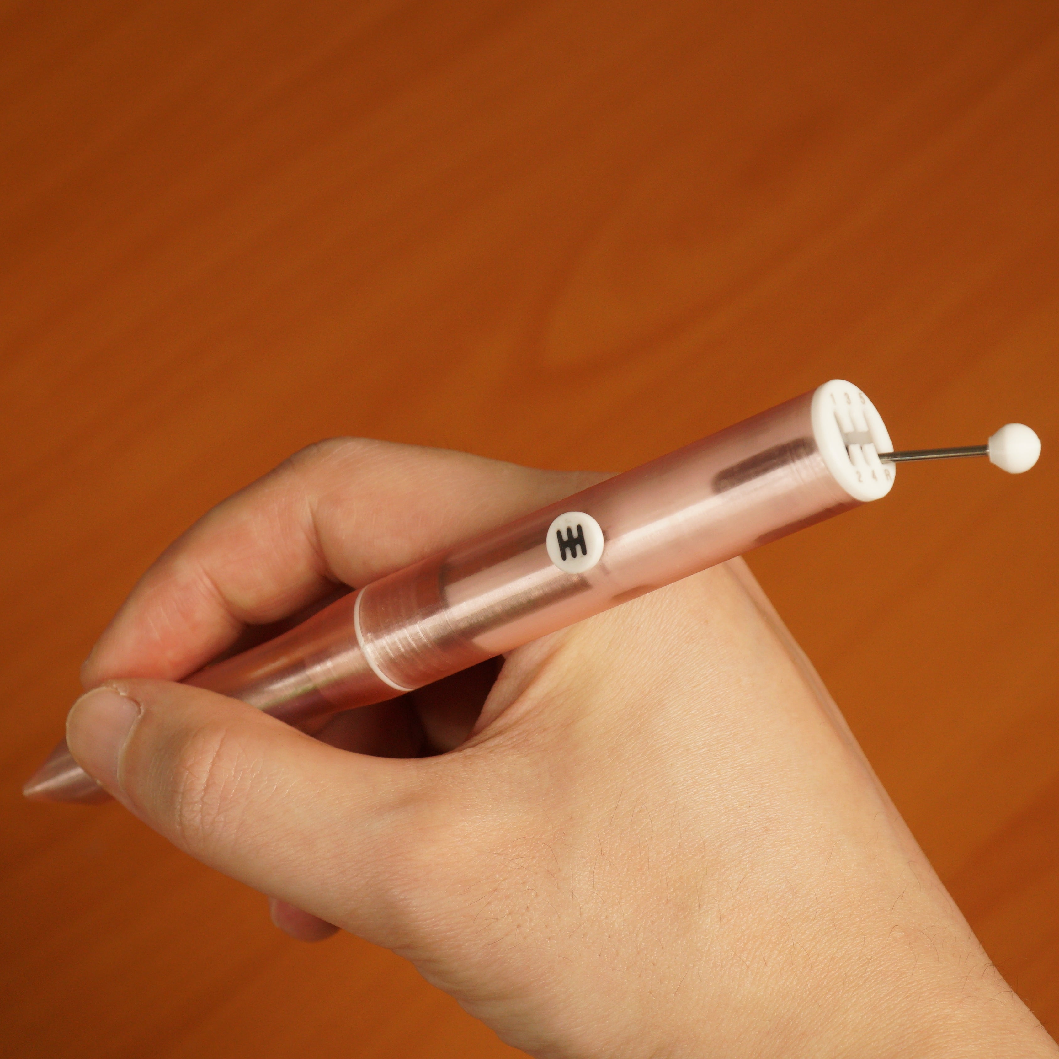 マニュアルトランスミッションペン - ピンク