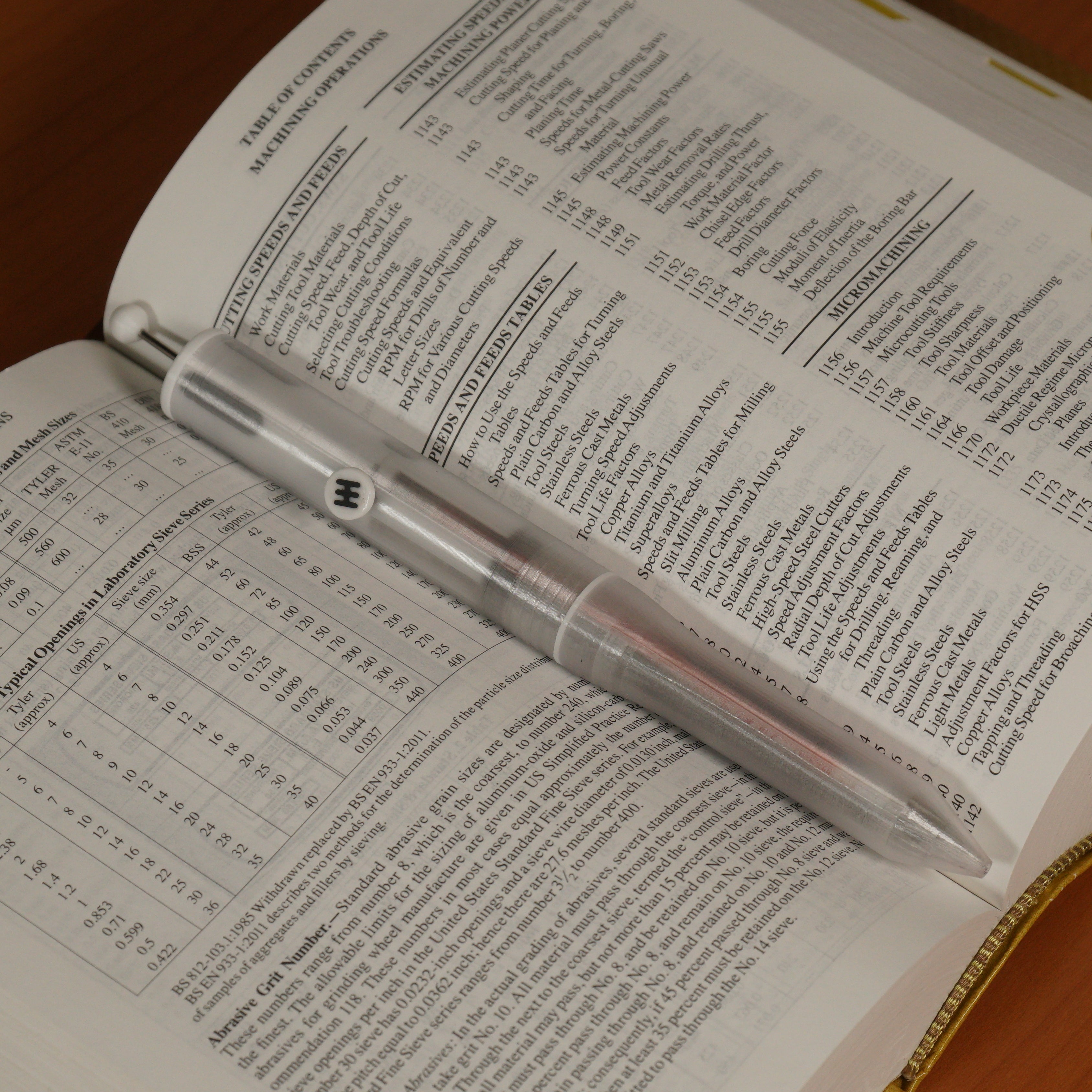 マニュアルトランスミッションペン - ホワイト