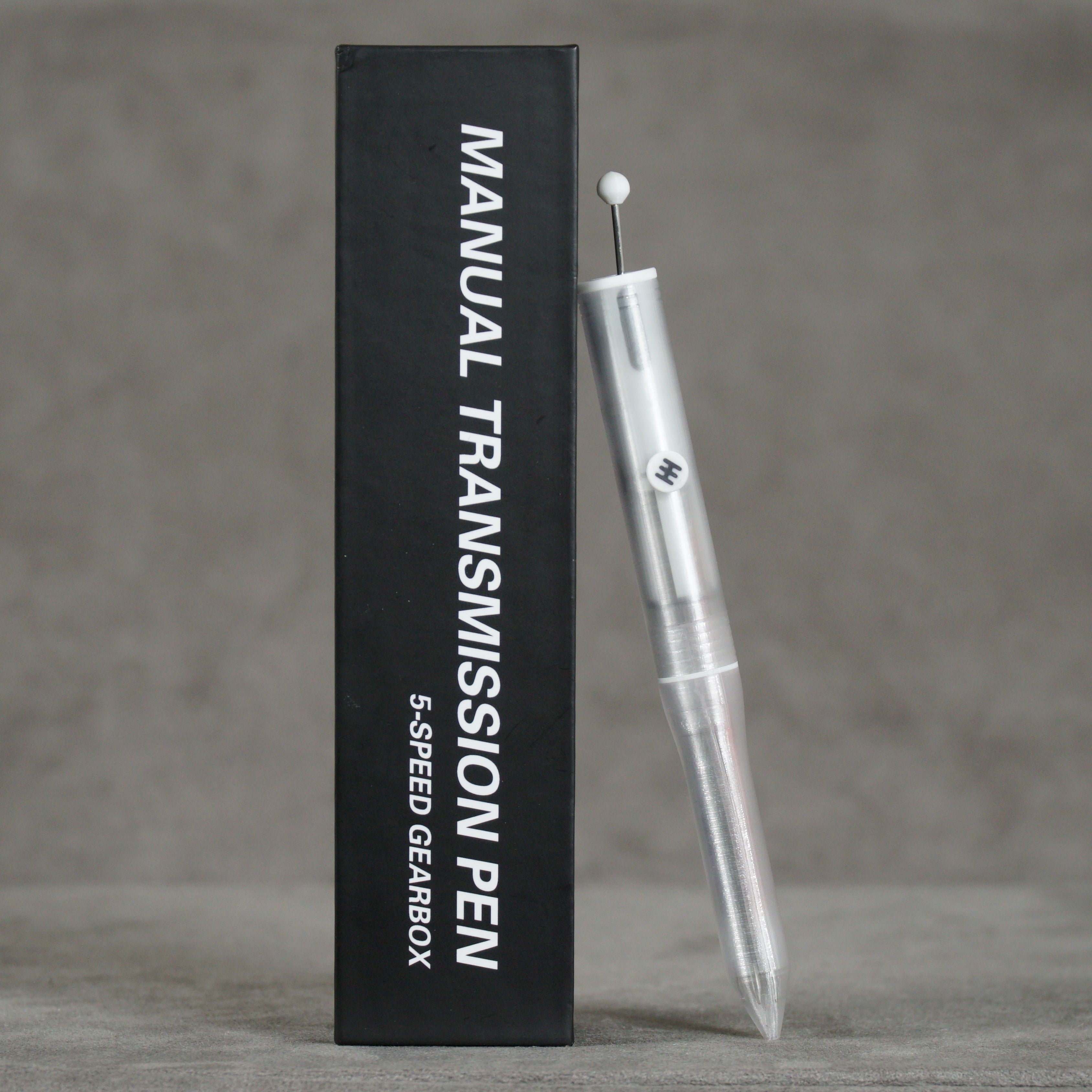 Manual Transmission Pen - White