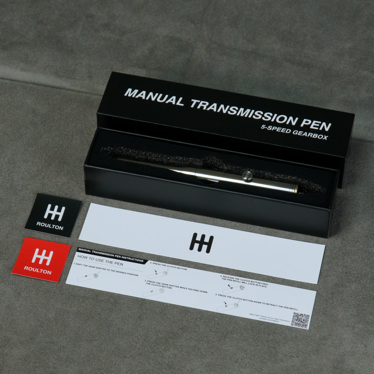 Manual Transmission Pen | Stainless Steel