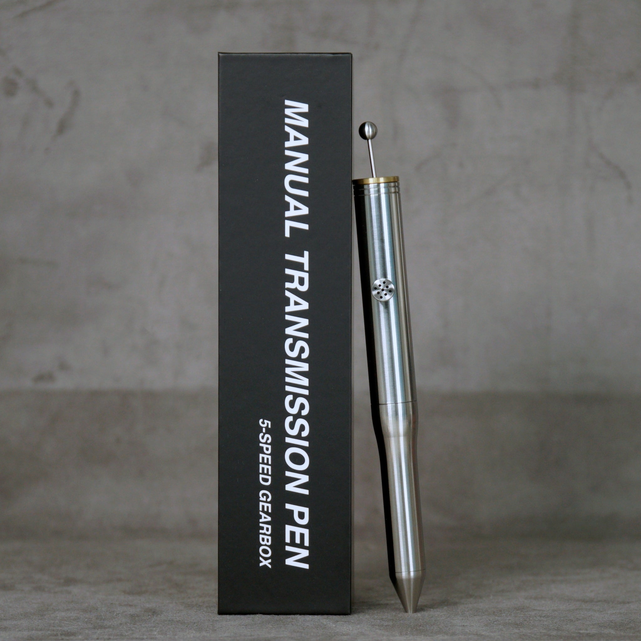 ROULTON マニュアルトランスミッションペン ホワイト Roulton | Manual Transmission Pen | Fidget Pen | Stress Relief Toy